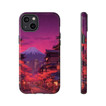 Traditional Japanese Village Countryside-Dual Layer Ultra Tough Phone Case Printify by The Night Shift Automotive Apparel