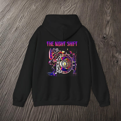 13B-REW Synthwave- Premium, Ultra Soft Unisex Hoodie Printify by The Night Shift Automotive Apparel