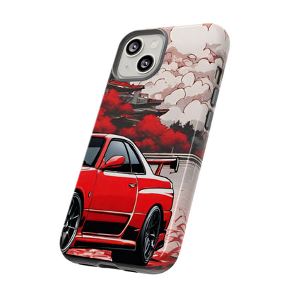 Nissan Skyline R34-Dual Layer Ultra Tough Phone Case Printify by The Night Shift Automotive Apparel
