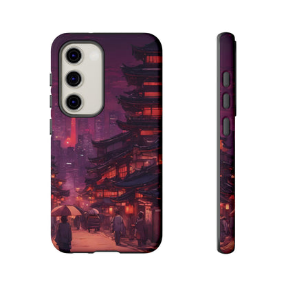 Traditional Japanese Village Countryside-Dual Layer Ultra Tough Phone Case Printify by The Night Shift Automotive Apparel