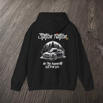 🎁 Christmas Limited Edition Station Nation-Ultra Soft, Premium Hoodie Printify by The Night Shift Automotive Apparel