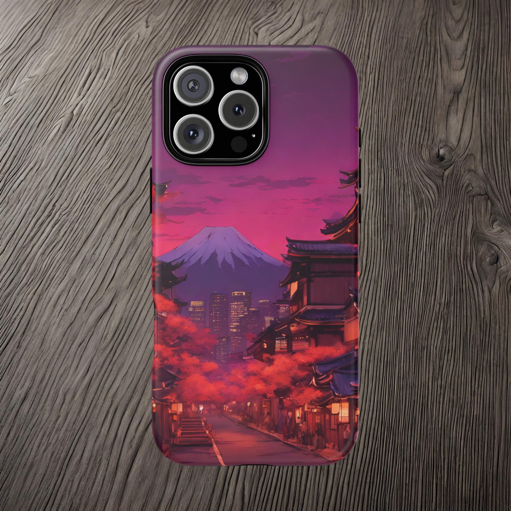 Traditional Japanese Village Countryside-Dual Layer Ultra Tough Phone Case Printify by The Night Shift Automotive Apparel