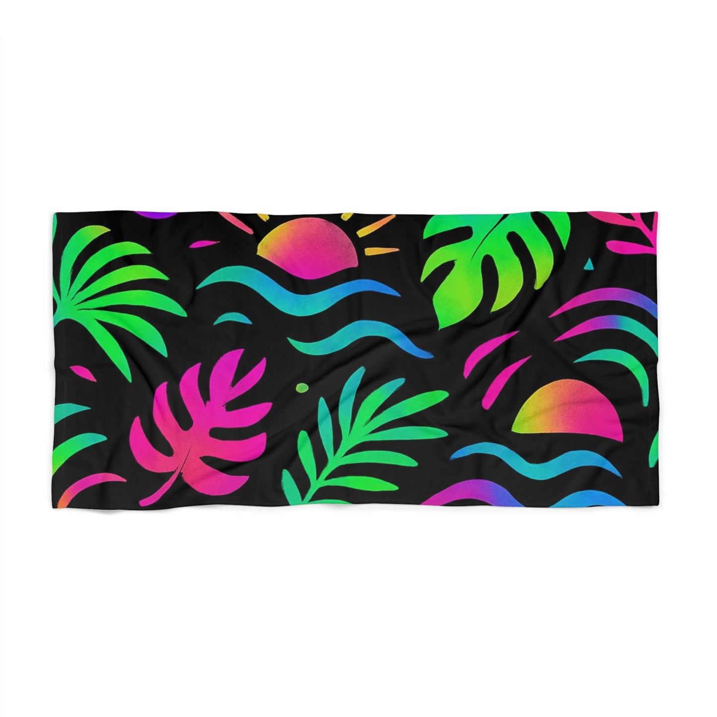 Premium Beach & Shower Towel Printify by The Night Shift Automotive Apparel