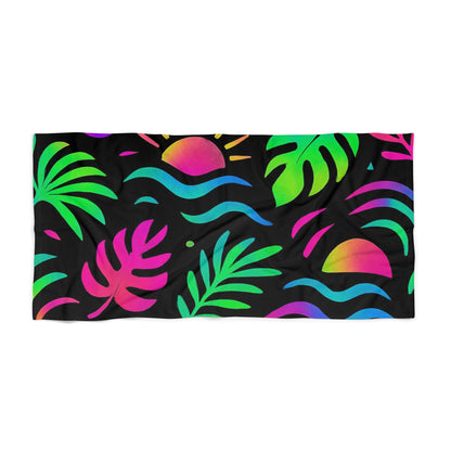 Premium Beach & Shower Towel Printify by The Night Shift Automotive Apparel