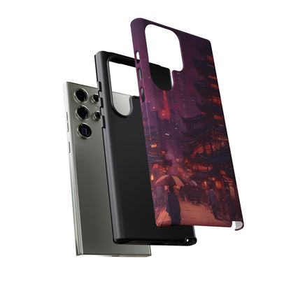 Traditional Japanese Village Countryside-Dual Layer Ultra Tough Phone Case Printify by The Night Shift Automotive Apparel