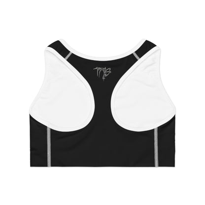 Women's Sports Bra Printify by The Night Shift Automotive Apparel
