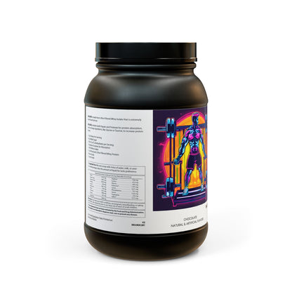 Growth Venom - Premium Whey Isolate Protein Supplement (Chocolate) (907g, 2lb) Printify by The Night Shift Automotive Apparel