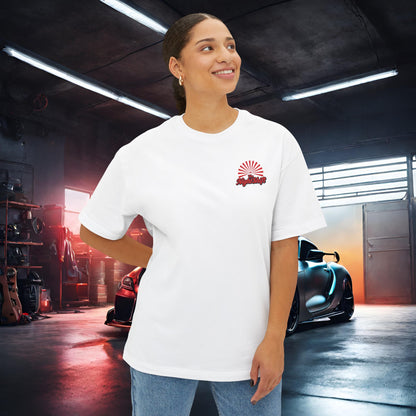 Good Vibes Panda-Premium, Ultra Soft Unisex Oversized Boxy Tee Printify by The Night Shift Automotive Apparel