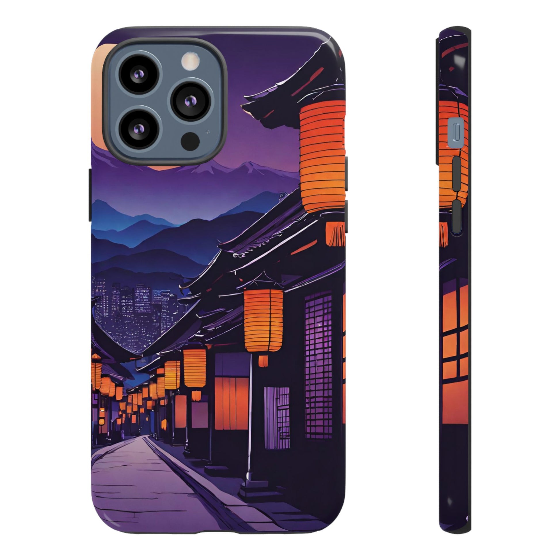 Traditional Japanese Village Countryside-Dual Layer Ultra Tough Phone Case Printify by The Night Shift Automotive Apparel