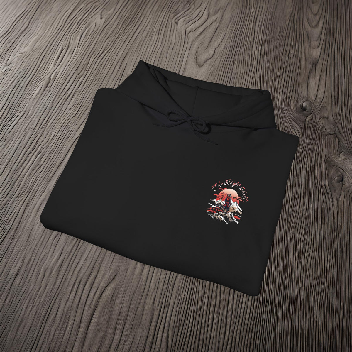 Samurai-Ultra Soft, Premium Hoodie Printify by The Night Shift Automotive Apparel