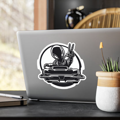 Kiss-Cut Vinyl Decals Printify by The Night Shift Automotive Apparel