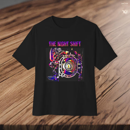 13B-REW Synthwave-Premium, Ultra Soft Unisex Oversized Boxy Tee Printify by The Night Shift Automotive Apparel