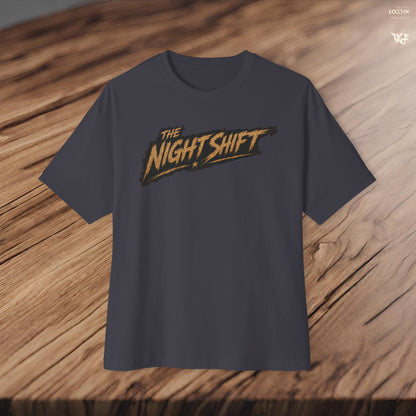 BMW M3 E90 Street Drift-Premium, Ultra Soft Unisex Oversized Boxy Tee Printify by The Night Shift Automotive Apparel