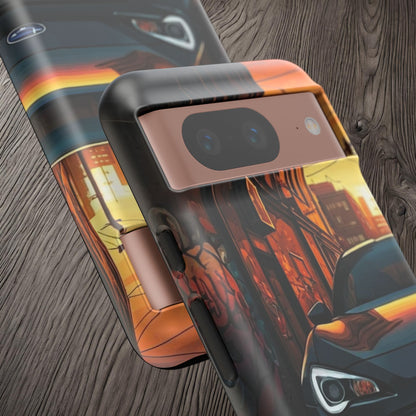 Subaru BRZ Street Life-Dual Layer Ultra Tough Phone Case Printify by The Night Shift Automotive Apparel