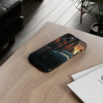 Mitsubishi 3000GT VR4 Street Life-Dual Layer Ultra Tough Phone Case iPhone 14 Plus Glossy Printify by The Night Shift Automotive Apparel
