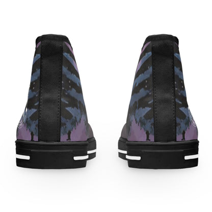 The Night Shift-Women's Canvas High Tops