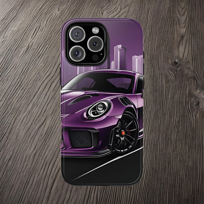 Porsche 911 GT3 RS-Dual Layer Ultra Tough Phone Case Printify by The Night Shift Automotive Apparel