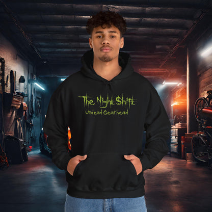 Undead Gearhead Zombie-Ultra Soft, Premium Hoodie Printify by The Night Shift Automotive Apparel