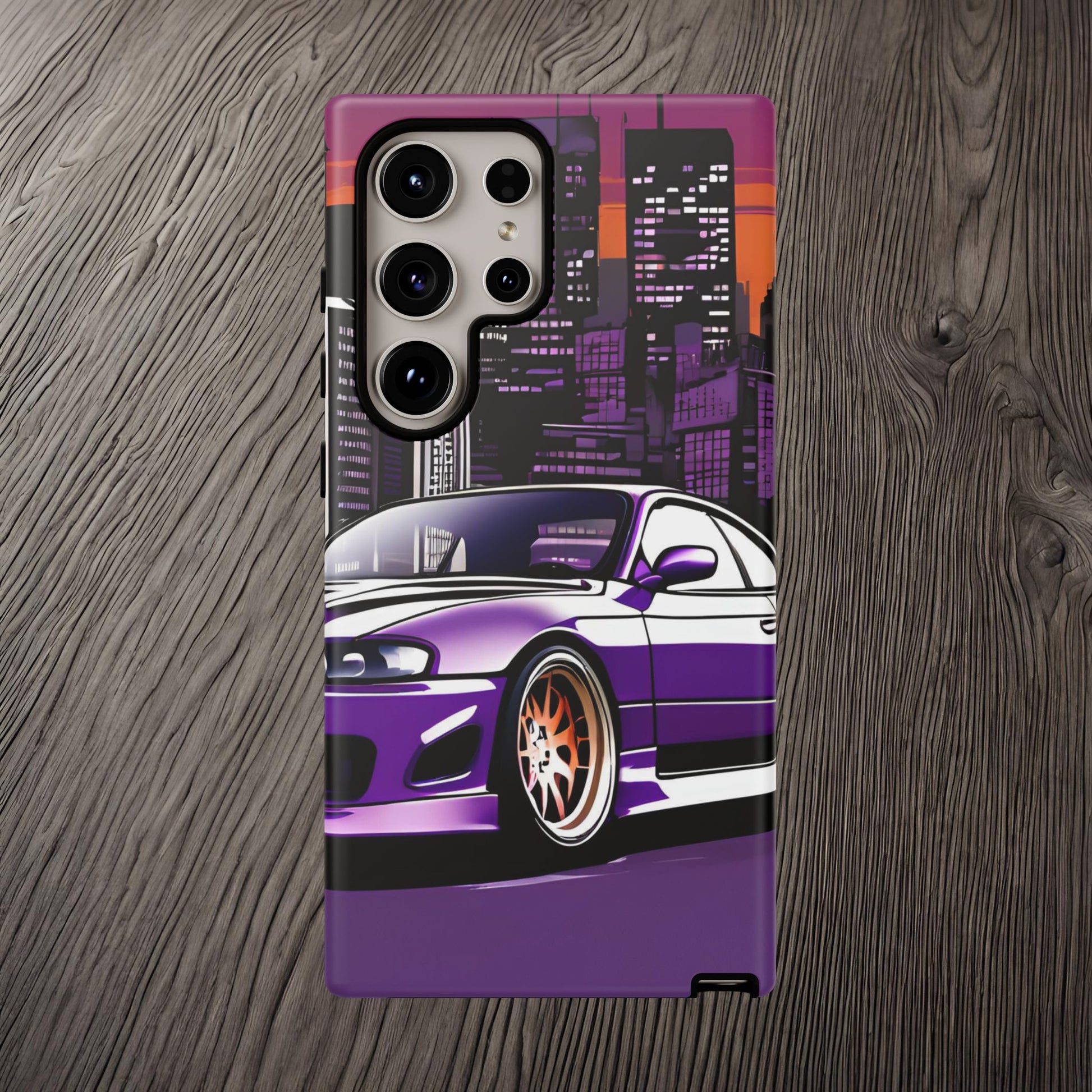 Nissan 240sx S15-Dual Layer Ultra Tough Phone Case Samsung Galaxy S24 Ultra Matte Printify by The Night Shift Automotive Apparel