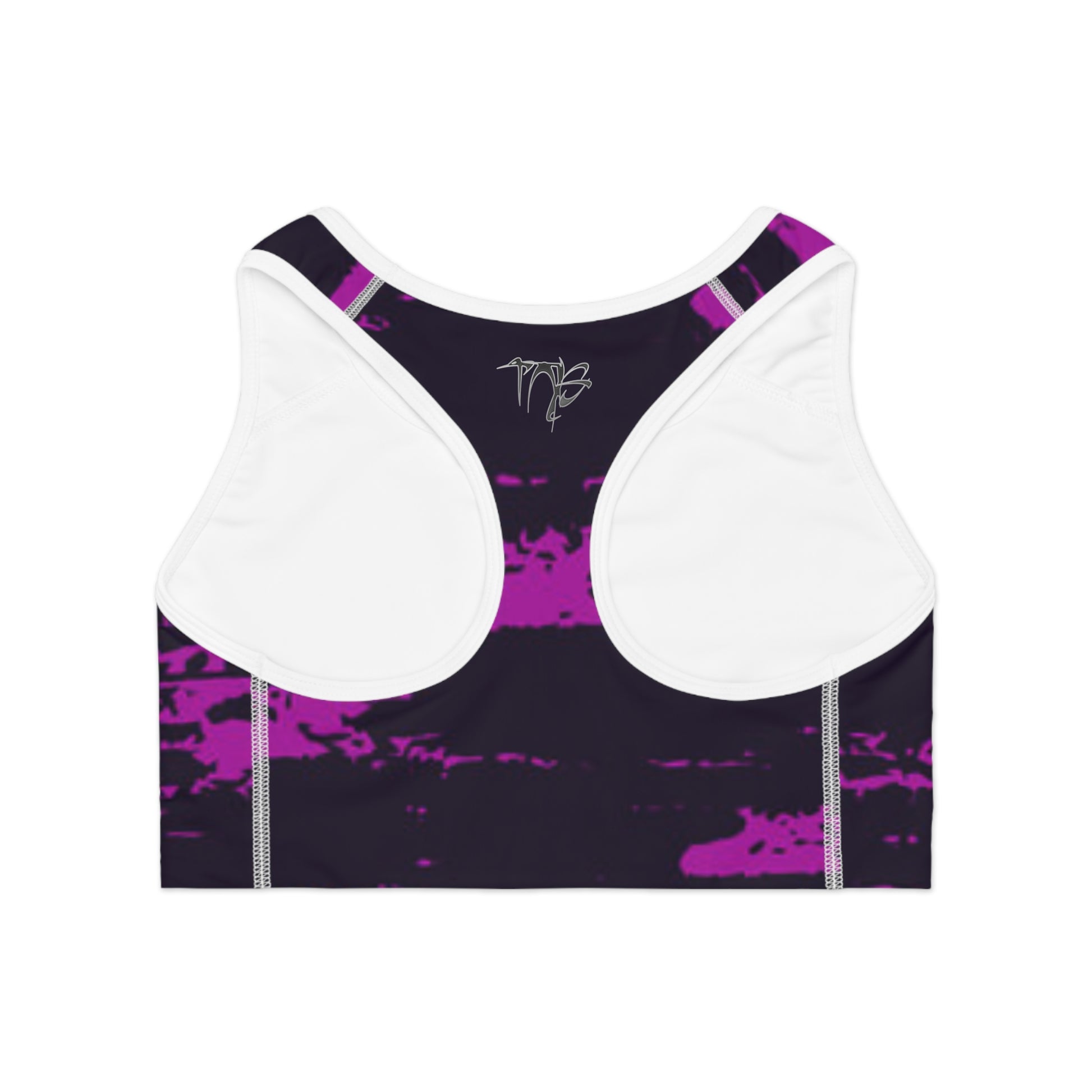 Women's Sports Bra Printify by The Night Shift Automotive Apparel