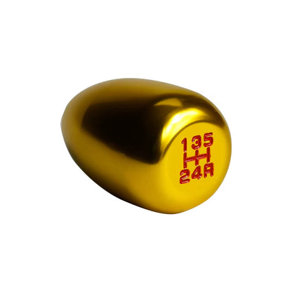 5 Speed or 6 Speed Manual Shift Knob 5 Speed Gold The Night Shift Performance Street Gear by The Night Shift Automotive Apparel