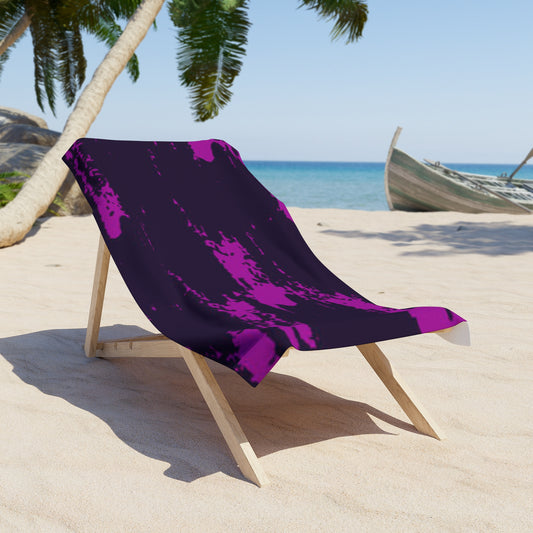 Premium Beach & Shower Towel 30" × 60" Printify by The Night Shift Automotive Apparel