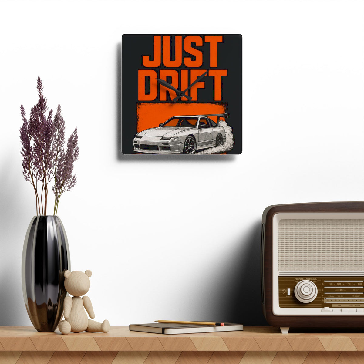 Just Drift-Acrylic Wall Clock