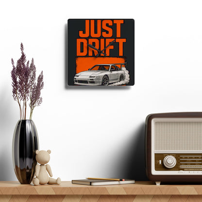 Just Drift-Acrylic Wall Clock