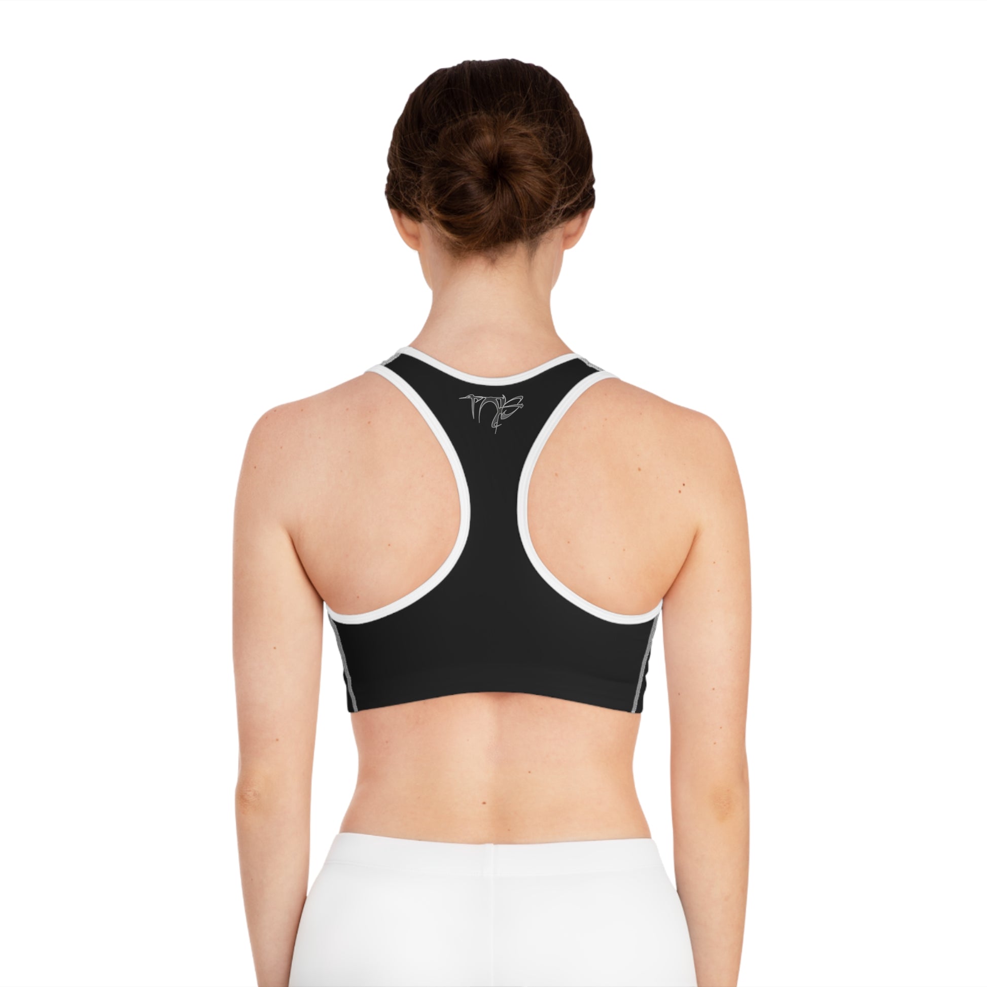 Women's Sports Bra Printify by The Night Shift Automotive Apparel