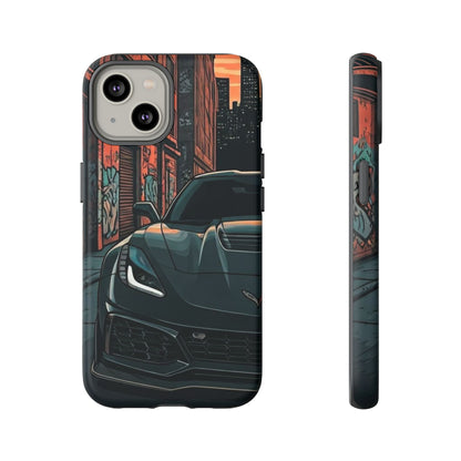 Chevy Corvette C7 Street Life-Dual Layer Ultra Tough Phone Case Printify by The Night Shift Automotive Apparel