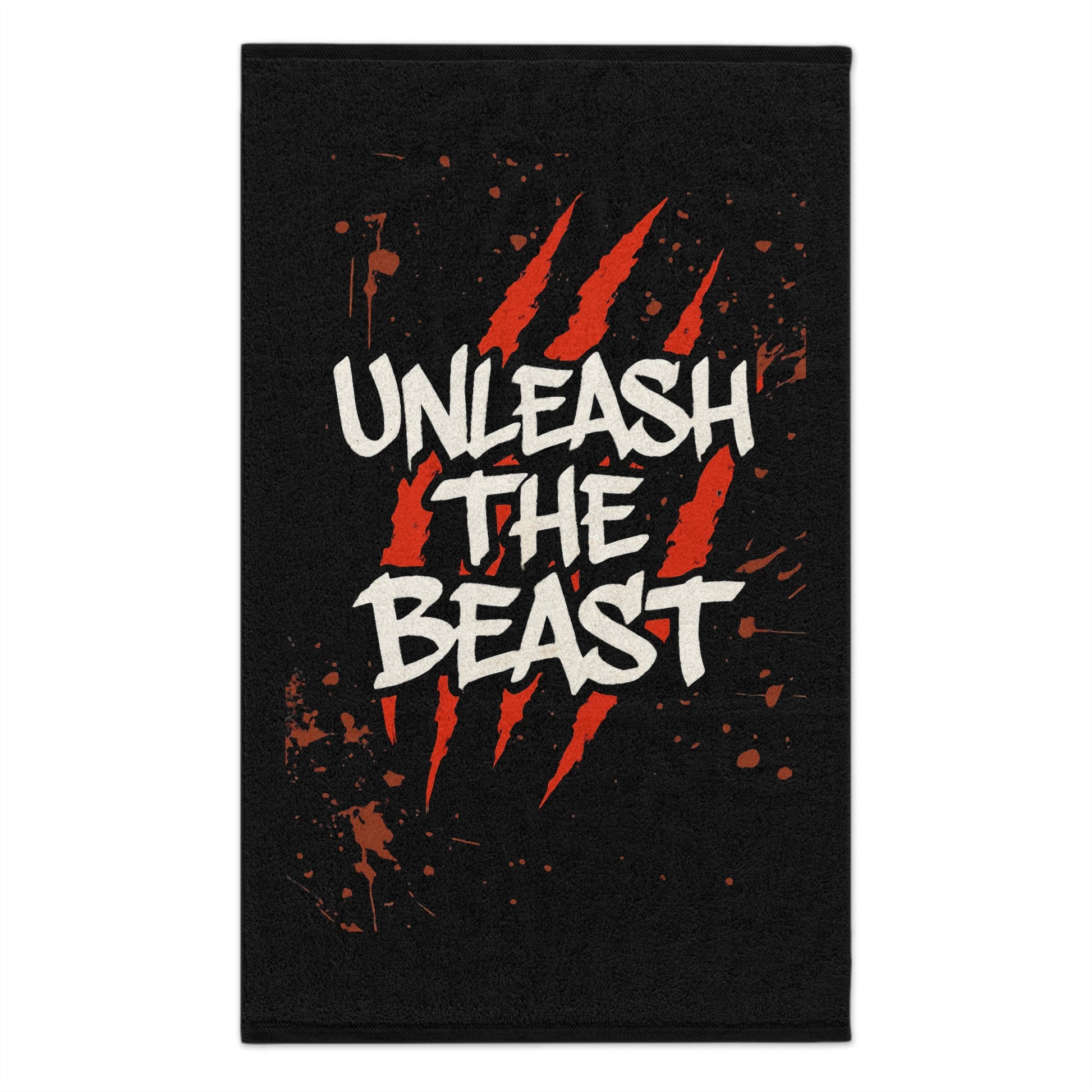 Unleash The Beast-Gym Towel( 11x18) Printify by The Night Shift Automotive Apparel
