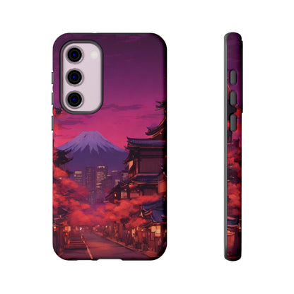 Traditional Japanese Village Countryside-Dual Layer Ultra Tough Phone Case Printify by The Night Shift Automotive Apparel