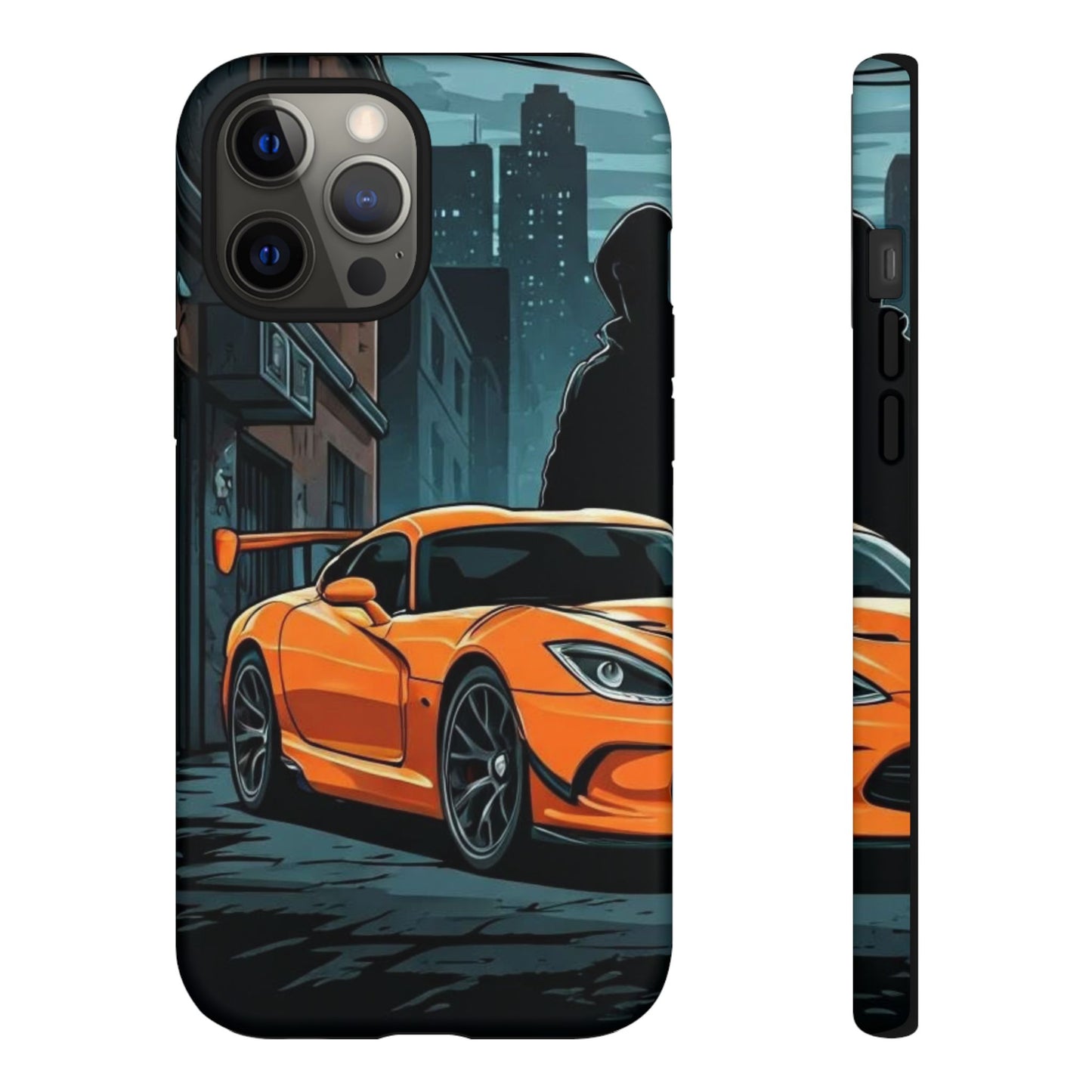 Dodge Viper SRT-10 Street Life-Dual Layer Ultra Tough Phone Case iPhone 12 Pro Max Matte Printify by The Night Shift Automotive Apparel