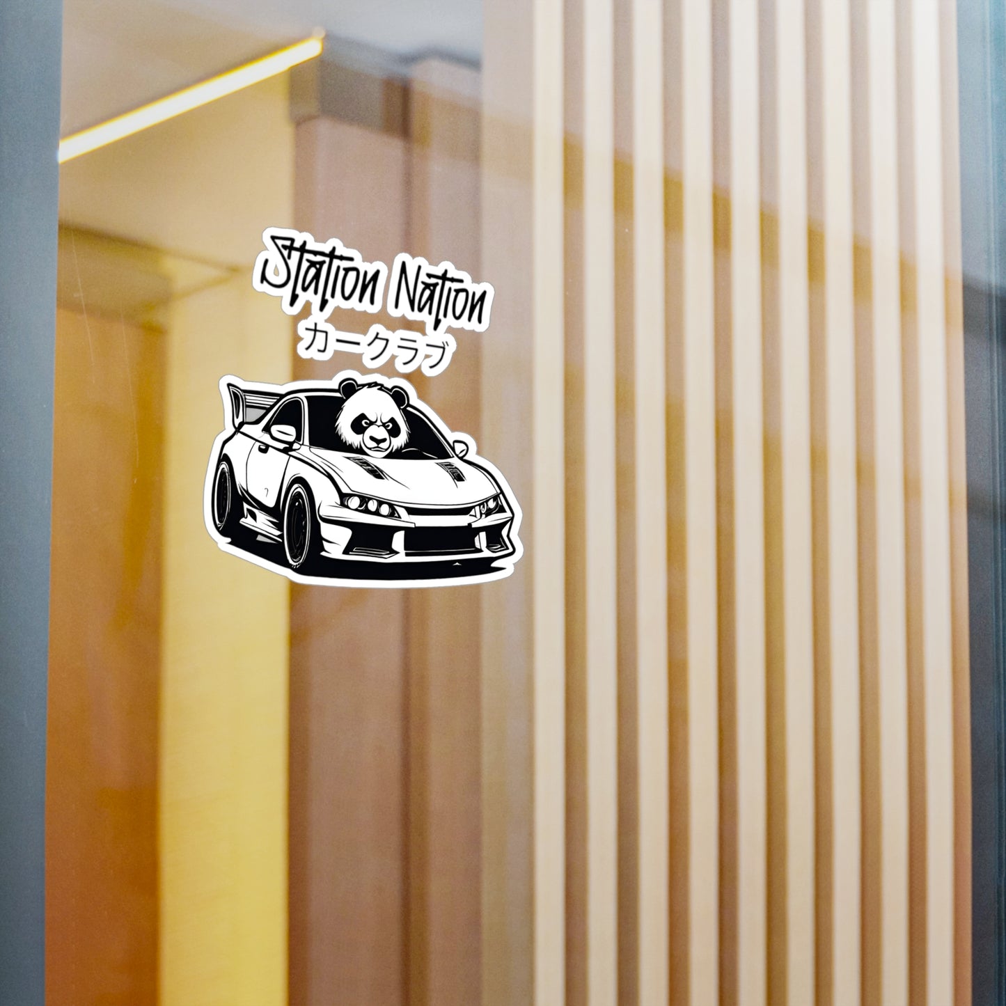 Kiss-Cut Vinyl Decals Printify by The Night Shift Automotive Apparel