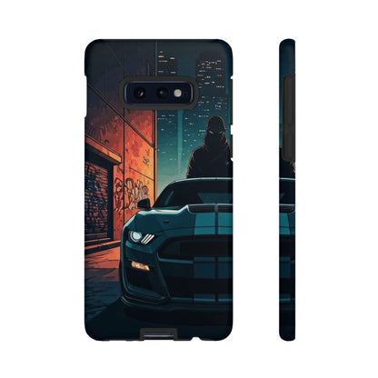 Ford Mustang Shelby GT350 Street Life-Dual Layer Ultra Tough Phone Case Samsung Galaxy S10E Matte Printify by The Night Shift Automotive Apparel
