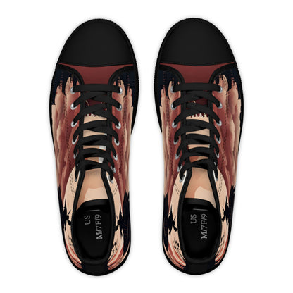 The Night Shift-Women's Canvas High Tops