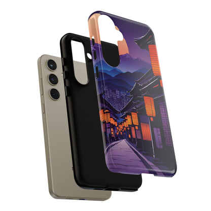Traditional Japanese Village Countryside-Dual Layer Ultra Tough Phone Case Printify by The Night Shift Automotive Apparel