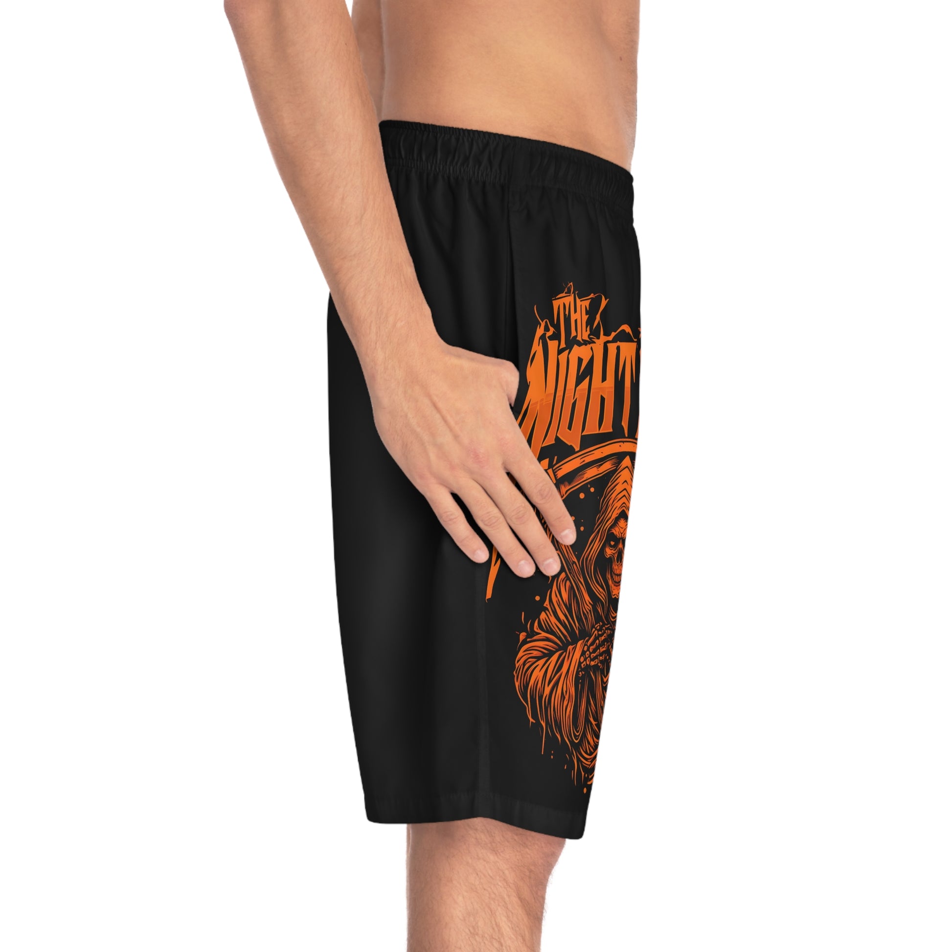 The Night Shift - Men's Relaxed Fit Board Shorts Printify by The Night Shift Automotive Apparel