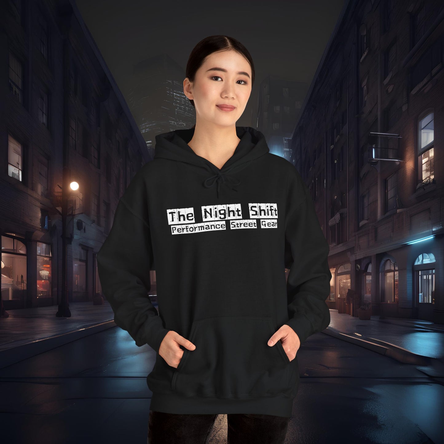 Mask Up or Lock Up-Ultra Soft, Premium Hoodie Printify by The Night Shift Automotive Apparel