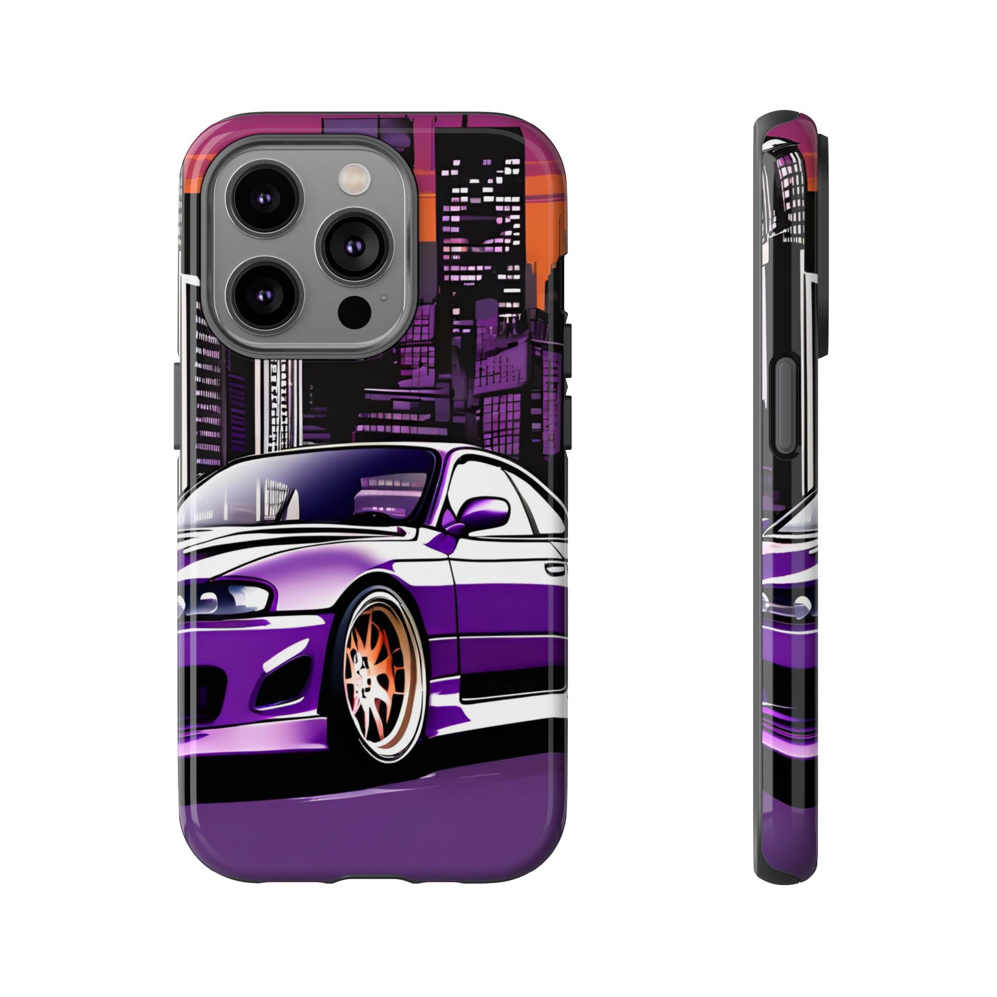 Nissan 240sx S15-Dual Layer Ultra Tough Phone Case Printify by The Night Shift Automotive Apparel