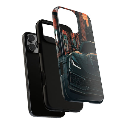 Chevy Corvette C7 Street Life-Dual Layer Ultra Tough Phone Case Printify by The Night Shift Automotive Apparel