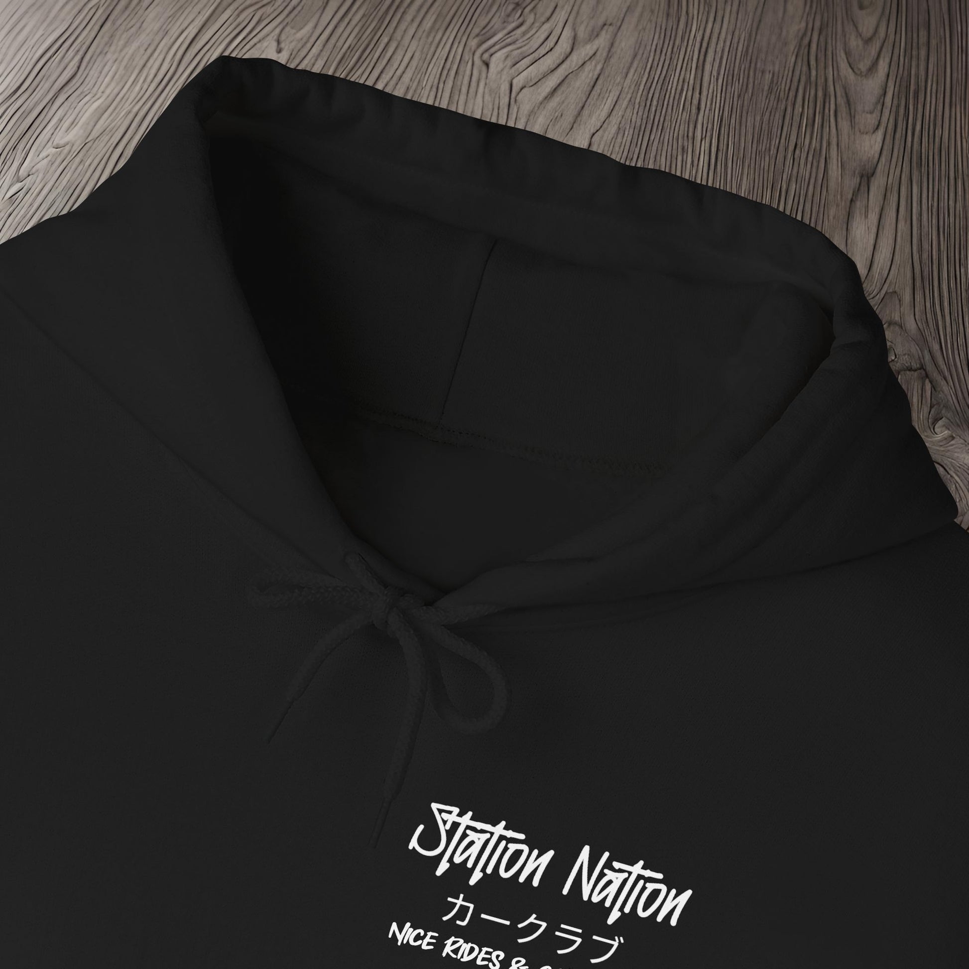Station Nation-Ultra Soft, Premium Hoodie Printify by The Night Shift Automotive Apparel