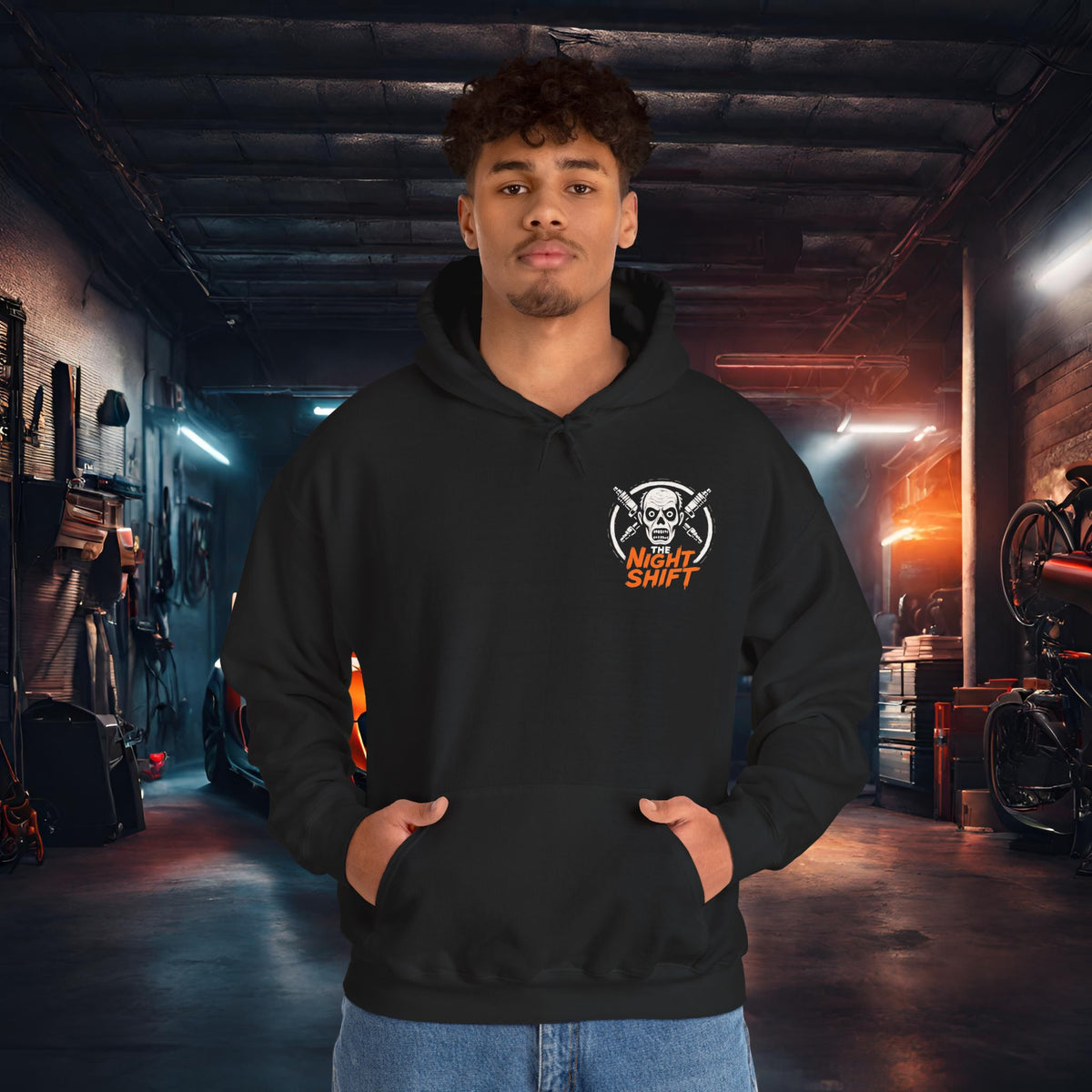 The Night Shift-Ultra Soft, Premium Hoodie