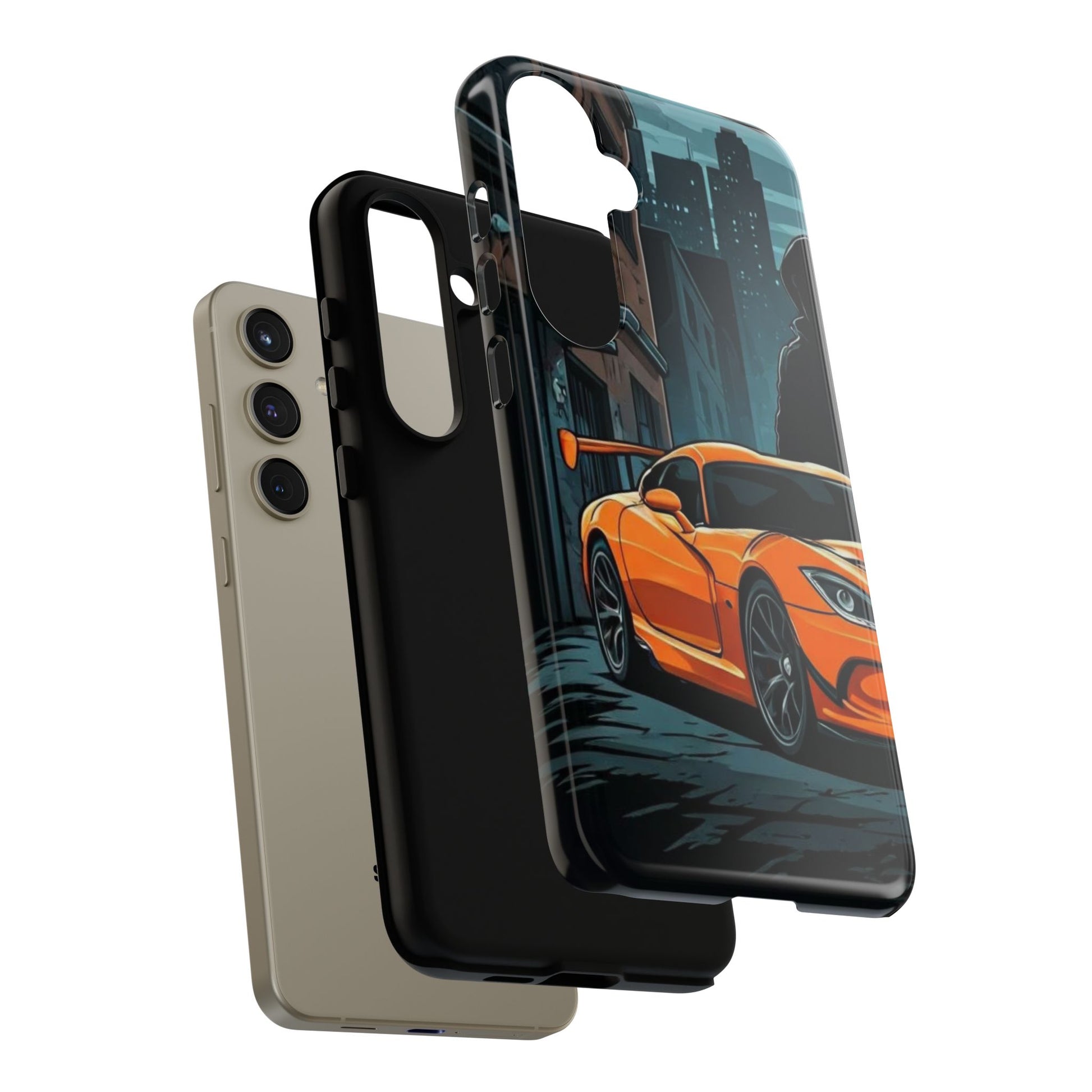 Dodge Viper SRT-10 Street Life-Dual Layer Ultra Tough Phone Case Printify by The Night Shift Automotive Apparel