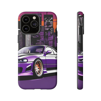 Nissan 240sx S15-Dual Layer Ultra Tough Phone Case Printify by The Night Shift Automotive Apparel