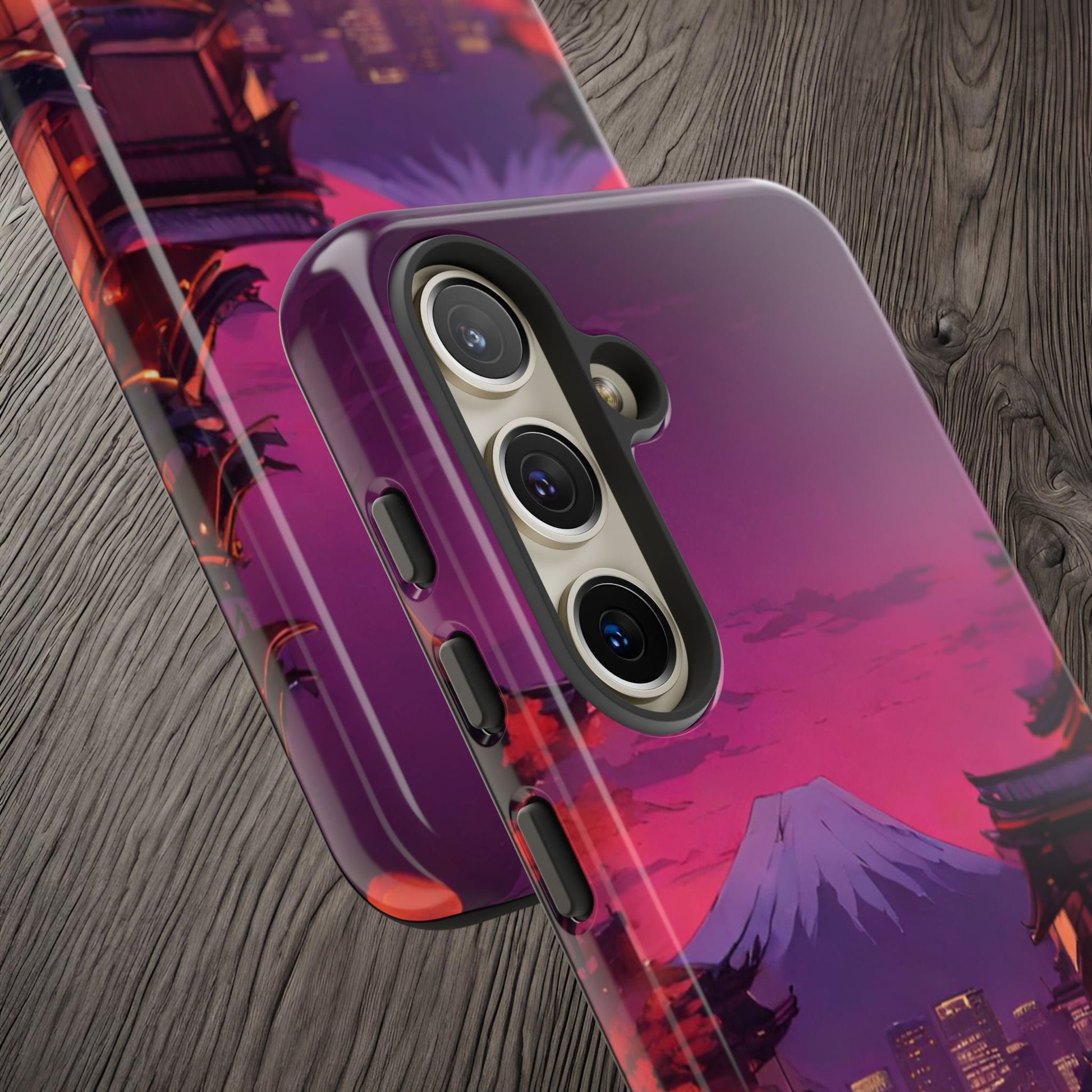 Traditional Japanese Village Countryside-Dual Layer Ultra Tough Phone Case Printify by The Night Shift Automotive Apparel