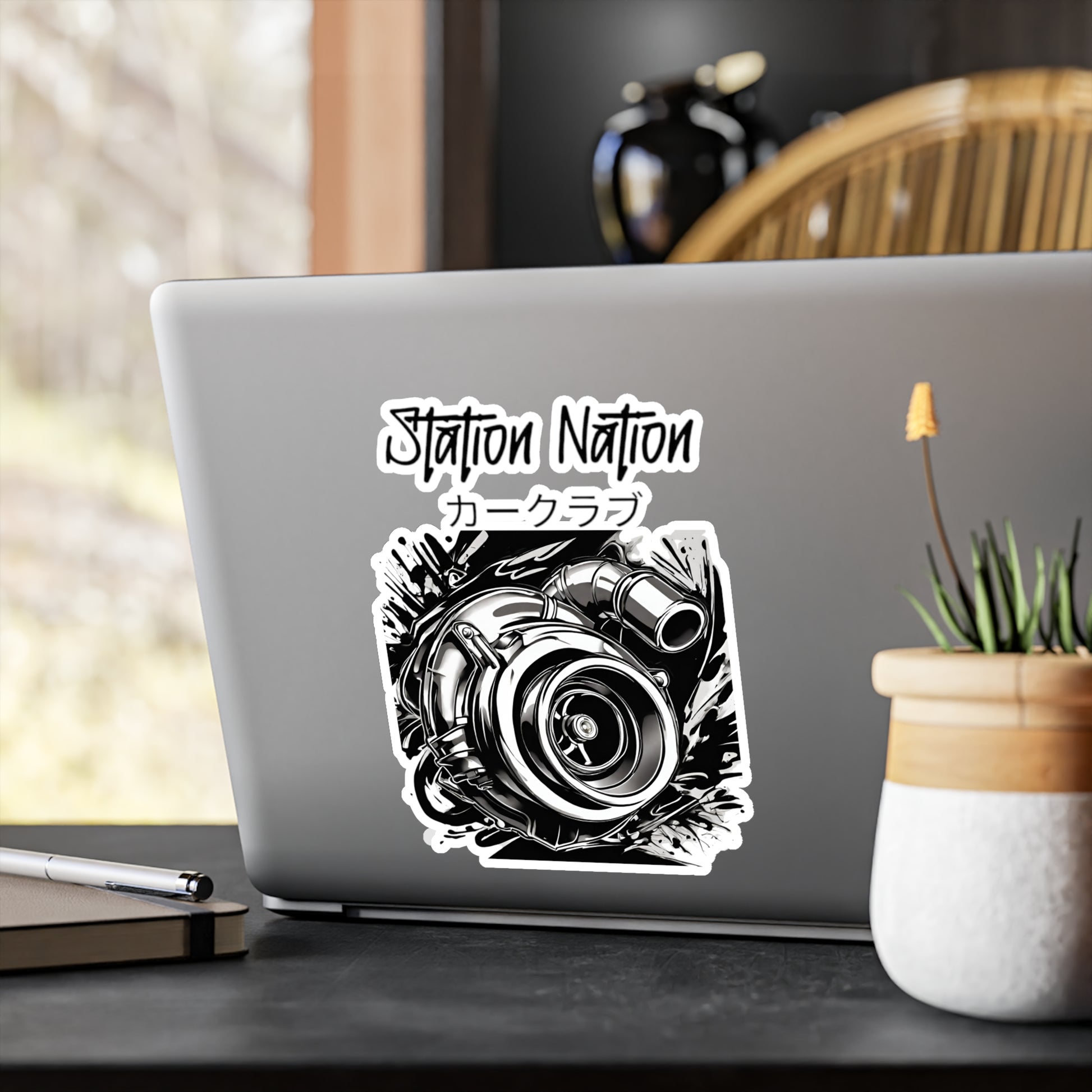 Kiss-Cut Vinyl Decals Printify by The Night Shift Automotive Apparel