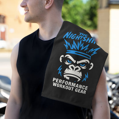 The Night Shift-Gym Towel( 11x18) White 11" × 18" Printify by The Night Shift Automotive Apparel