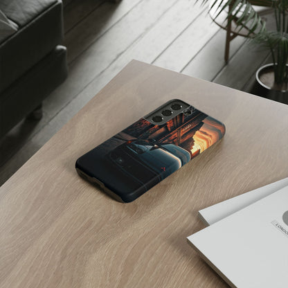 Mitsubishi 3000GT VR4 Street Life-Dual Layer Ultra Tough Phone Case Samsung Galaxy S22 Matte Printify by The Night Shift Automotive Apparel