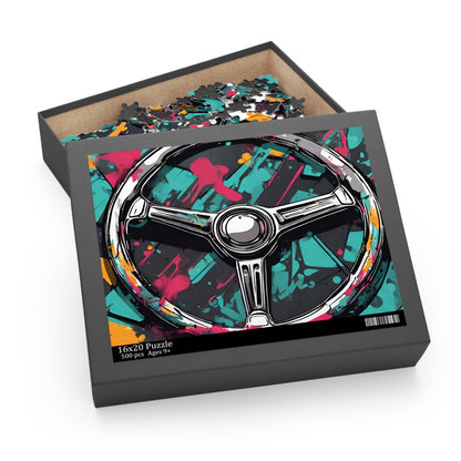 Puzzle (500-Piece) Printify by The Night Shift Automotive Apparel